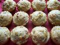 Kukorics - szalonns muffin